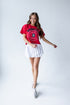 Ohio State Sayler Star Heavyweight Crop Tee